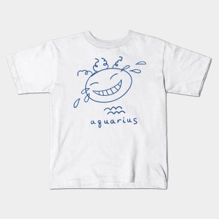 Aquarius smile Kids T-Shirt